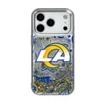 thumbnail image 1 of Los Angeles Rams iPhone Paisley Design Glitter Case, 1 of 6