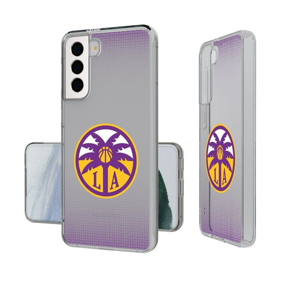 Los Angeles Sparks Linen Logo Galaxy Clear Case