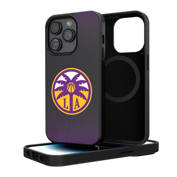Los Angeles Sparks Linen Logo iPhone Magnetic Bump Case