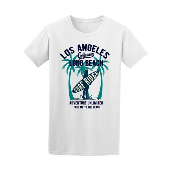 Los Angeles Surf Rider Adventure Tee Men's -Image by Shutterstock