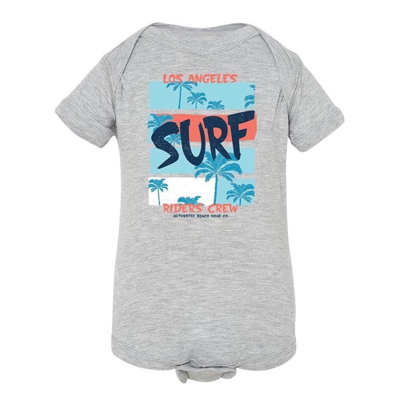 Los Angeles Surf Riders Crew Bodysuit Infant -Image by Shutterstock, 24 Months