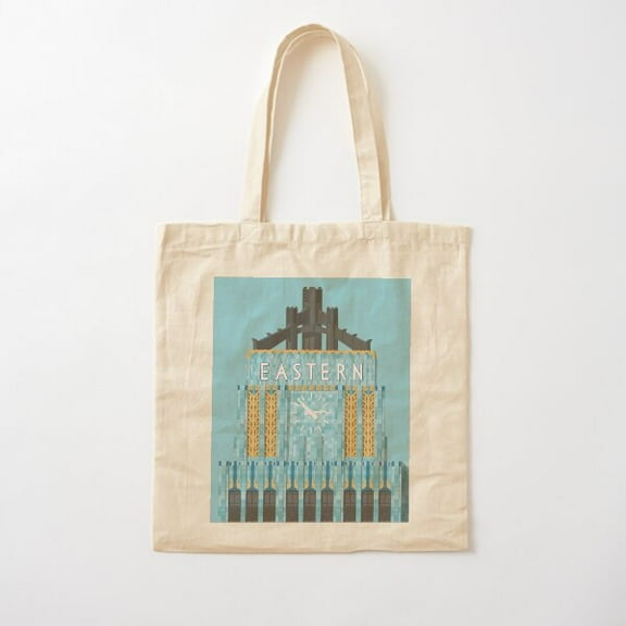 Los Angeles Travel Illustration Cotton Tote Bag Canvas Tote Bag, Family Gift For Mother, Her