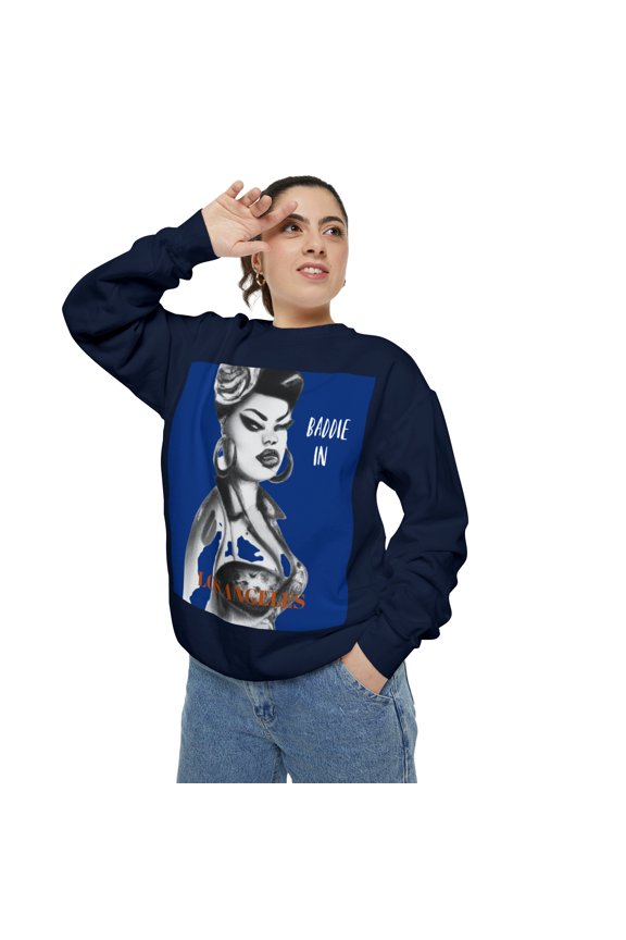 Los Angeles Unisex Garment-Dyed Sweatshirt