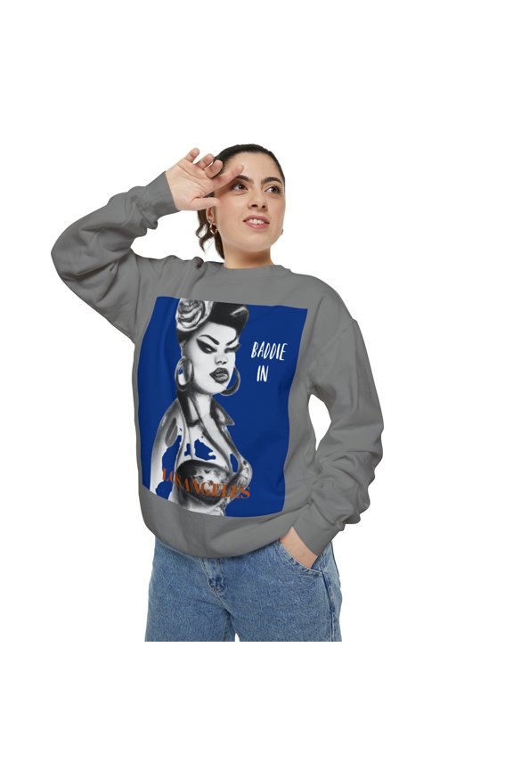 Los Angeles Unisex Garment-Dyed Sweatshirt