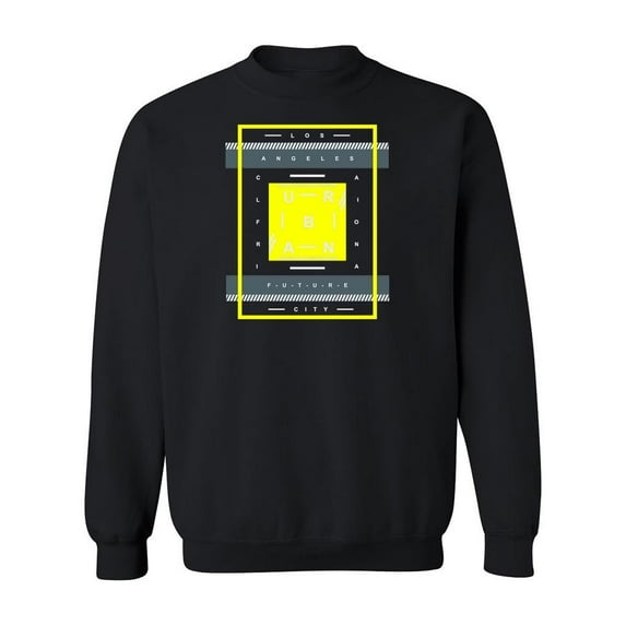 Los Angeles Urban Quote Sweatshirt Men -Image by Shutterstock, Male 4X-Large