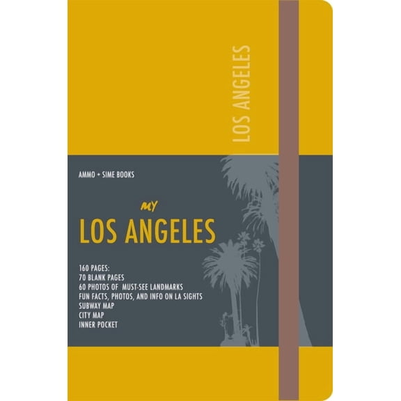 Los Angeles Visual Journal: Mustard Yellow, (Paperback)
