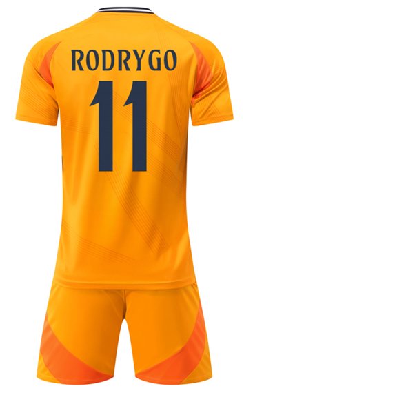 Los Blancos 24/25 Away Shirt with Rodrygo 11 Printing