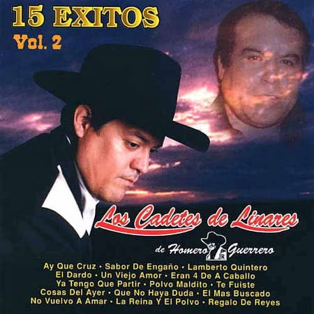 15 Exitos, Vol. 2 (CD) by Los Cadetes de Linares de Homero Guerrero Jr.