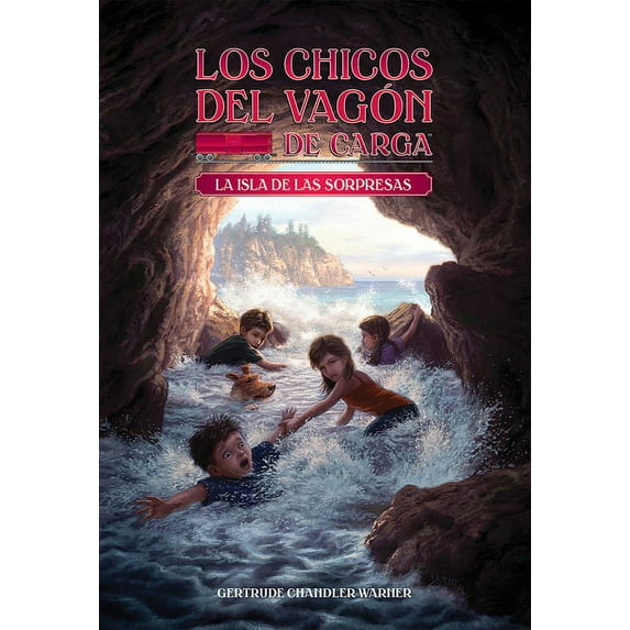 Los Chicos del Vagon de Carga La Isla de Las Sorpresas / Surprise Island (Spanish Edition), Book 2, (Paperback)