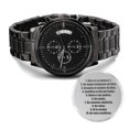 thumbnail image 1 of Los Diez Mandamientos Men's Watch Multifunction Stainless Steel W Copper Dial, 1 of 20