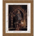 thumbnail image 1 of Los Entering the Grave 20x22 Gold Ornate Wood Framed Canvas Art by Blake, William, 1 of 2