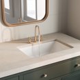 thumbnail image 1 of Los Flexi 24" Rectangle Undermount Bathroom Sink with Overflow, White Vitreous China Lavatory Vanity Sink for Bathroom, 1 of 13