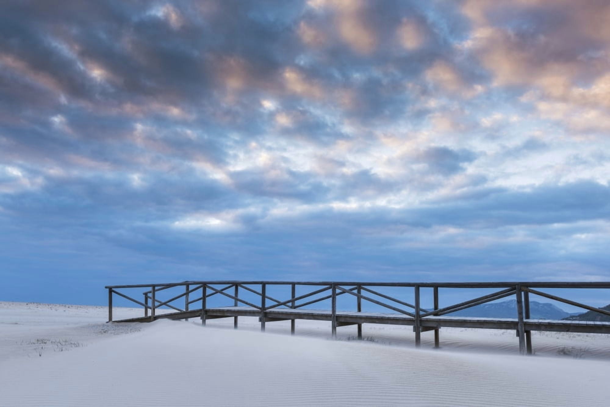 Los Lances Beach Tarifa Costa de la Luz Cadiz Andalusia Spain Canvas Art - Ben Welsh Design Pics (19 x 12)