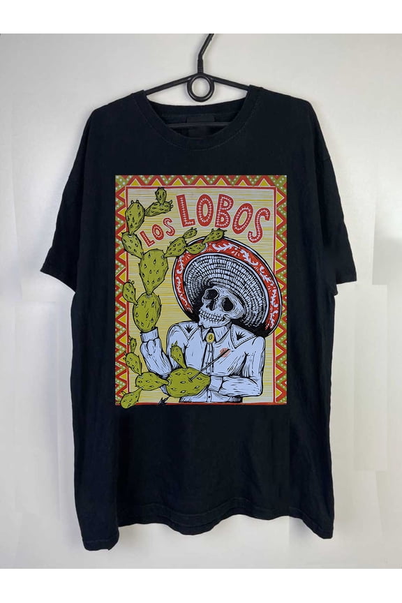 Los Lobos 2017 Poster Adult Unisex T-Shirt Full Size S-5XL