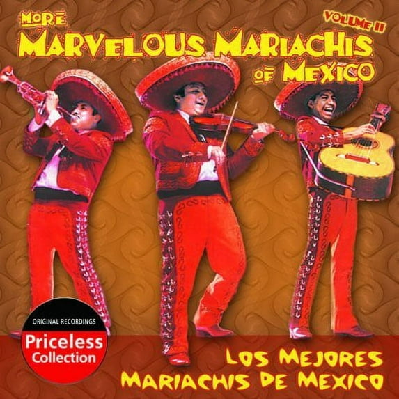 Los Mejores Mariachis de Mexico - More Marvelous Mariachis Of Mexico, Vol. 2 - World / Reggae - CD