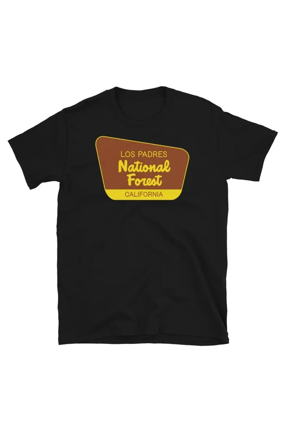 Los Padres National Forest California Nature Woodland Unisex T-Shirt, up to Size 5XL