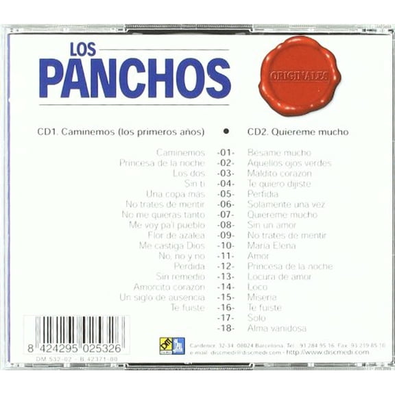 Los Panchos Originales (CD)