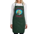 thumbnail image 1 of Los Pollos Hermanos Full Length Cotton Blend Apron-Hunter Green, 1 of 2