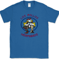 thumbnail image 1 of Los Pollos Hermanos T-Shirt Gildan Funny TV Show Humor Tee - Royal Blue, L, 1 of 1