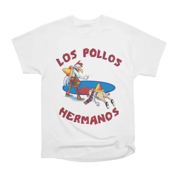 Los Pollos Hermanos logo T-Shirt Tee Gift For Him Merch For Her Apparel For Friend