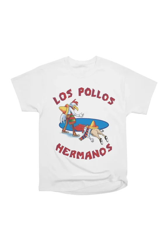 Los Pollos Hermanos logo T-Shirt Tee Gift For Him Merch For Her Apparel For Friend