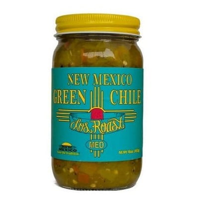 Los Roast New Mexico Green Chile Medium 16 oz (Pack of 6)