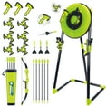thumbnail image 1 of Losbenco Axe Throwing Target Game, Axe Throw & Lawn Dart Target Sets Including 3 Throwing Axes, 6 Darts and 6 Bow Arrows for Indoors and Outdoors Backyard Game, 1 of 7