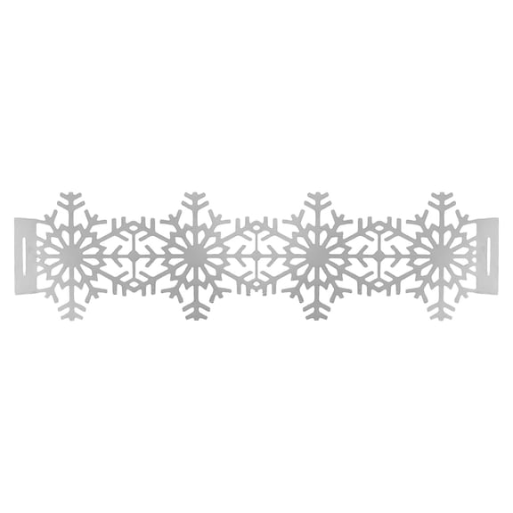 Lose Money Clearance!Engraved Snowflake Napkin Rings Festive Paper Napkin Table Decoration