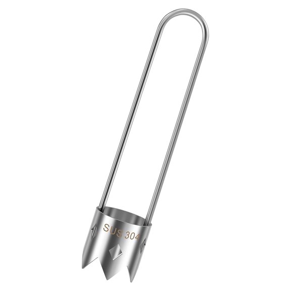 Lose Money Clearance!Pepper Corer Stainless Corer with Handle Hangable Pepper Seed Removal Tool Practical Seed Remover Efficient Pepper Corer Tool Reusable Pepper Deseeder for Home