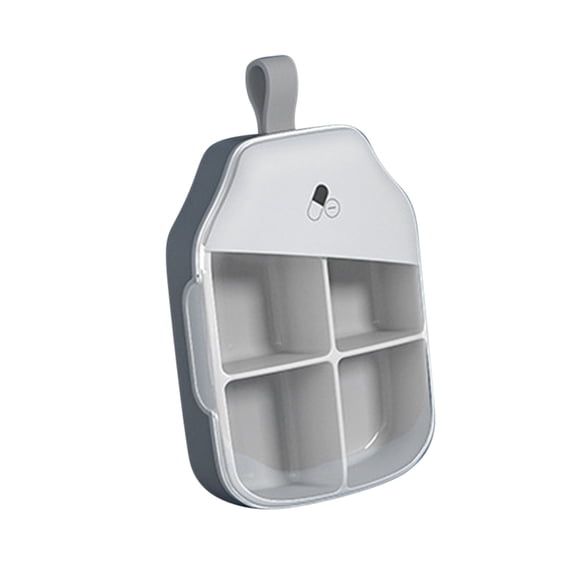 Lose Money Clearance!Portable Rotating Style Travel Compartment Weekly Storage Case Box Holder Dispenser Organizer Container