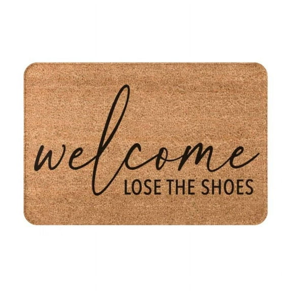 Lose the Shoes Doormat Funny Welcome Mat Shoes Off Bath Mat Porch Decor Funny Home Decor Shoes Welcome Mat Funny Shoes Sign Take Off Shoes Mat 18x30 Inch