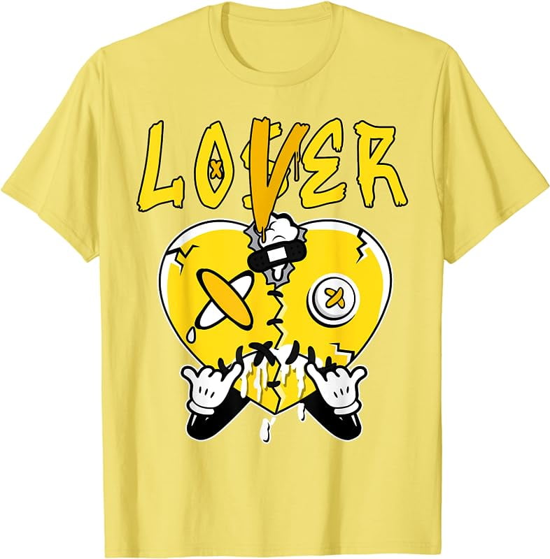 Loser Lover Drip Heart 2023 Thunder 4s Matching T-Shirt - Walmart.com
