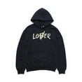 thumbnail image 1 of Loser Lover Gratitude Graphic Bold Emotional Expression Statement Art Hoodie, for men & women, up to size 5XL, 1 of 3