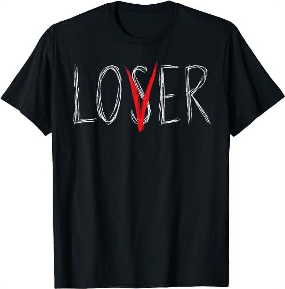 Loser Lover Shirt Horror Novelty Scary Movie Loser Lover TShirt