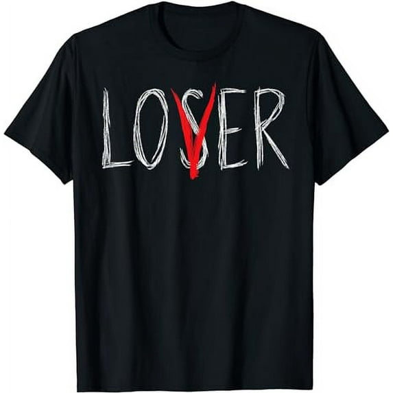 Loser Lover Shirt Horror Novelty Scary Movie | Loser Lover T-Shirt