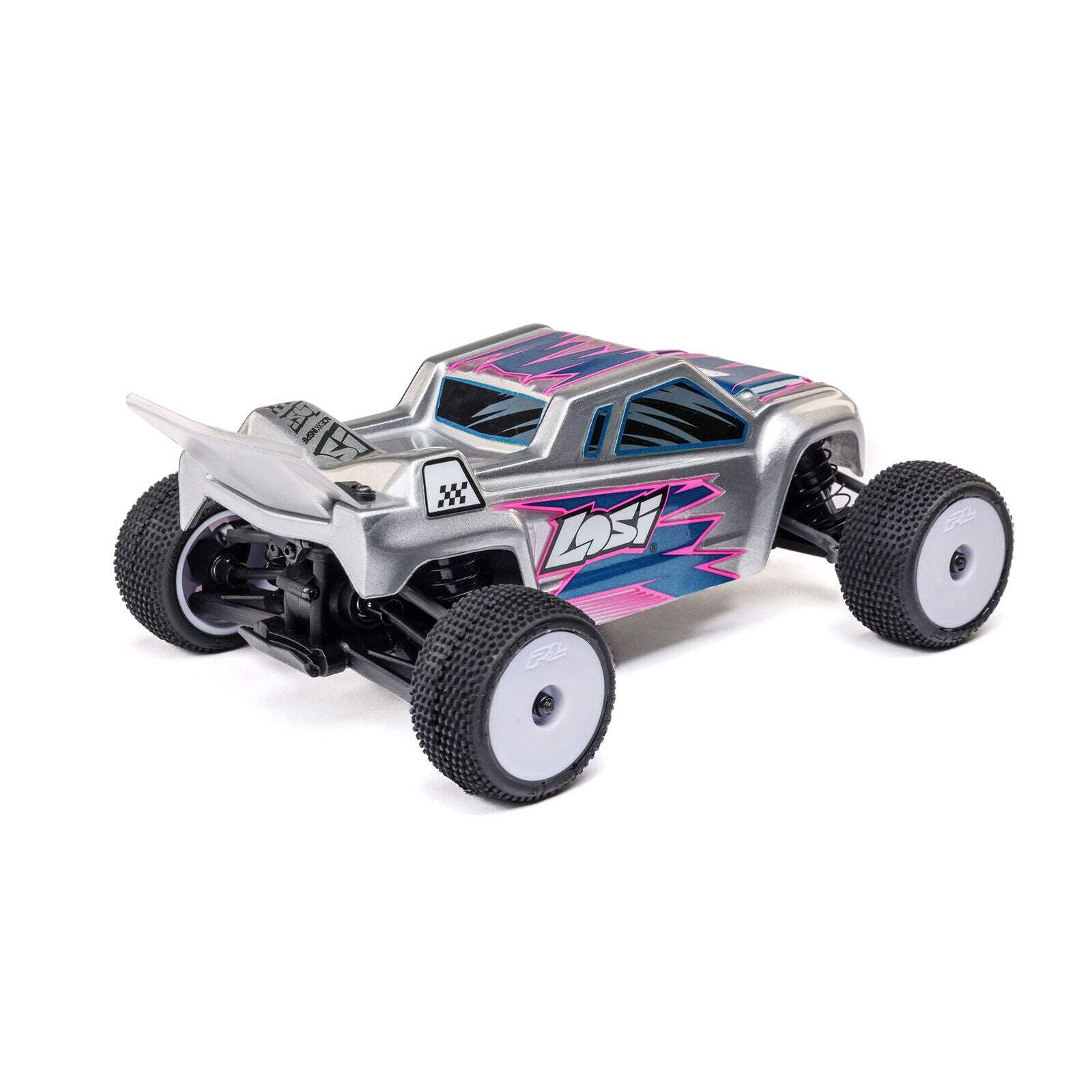 Losi Micro-T 1/28 2 Wheel Drive Silver RTR LOS-1392T2