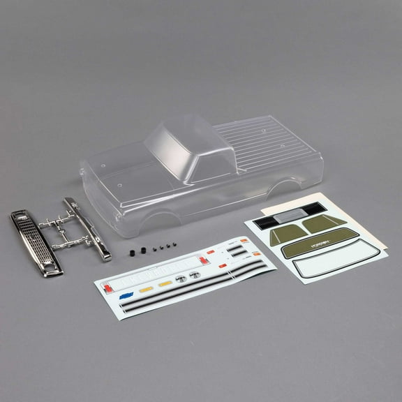 Losi 1972 Chevy C10 Pickup Body Set Clear V100 LOS230102 Car/Truck Bodies wings & Decals