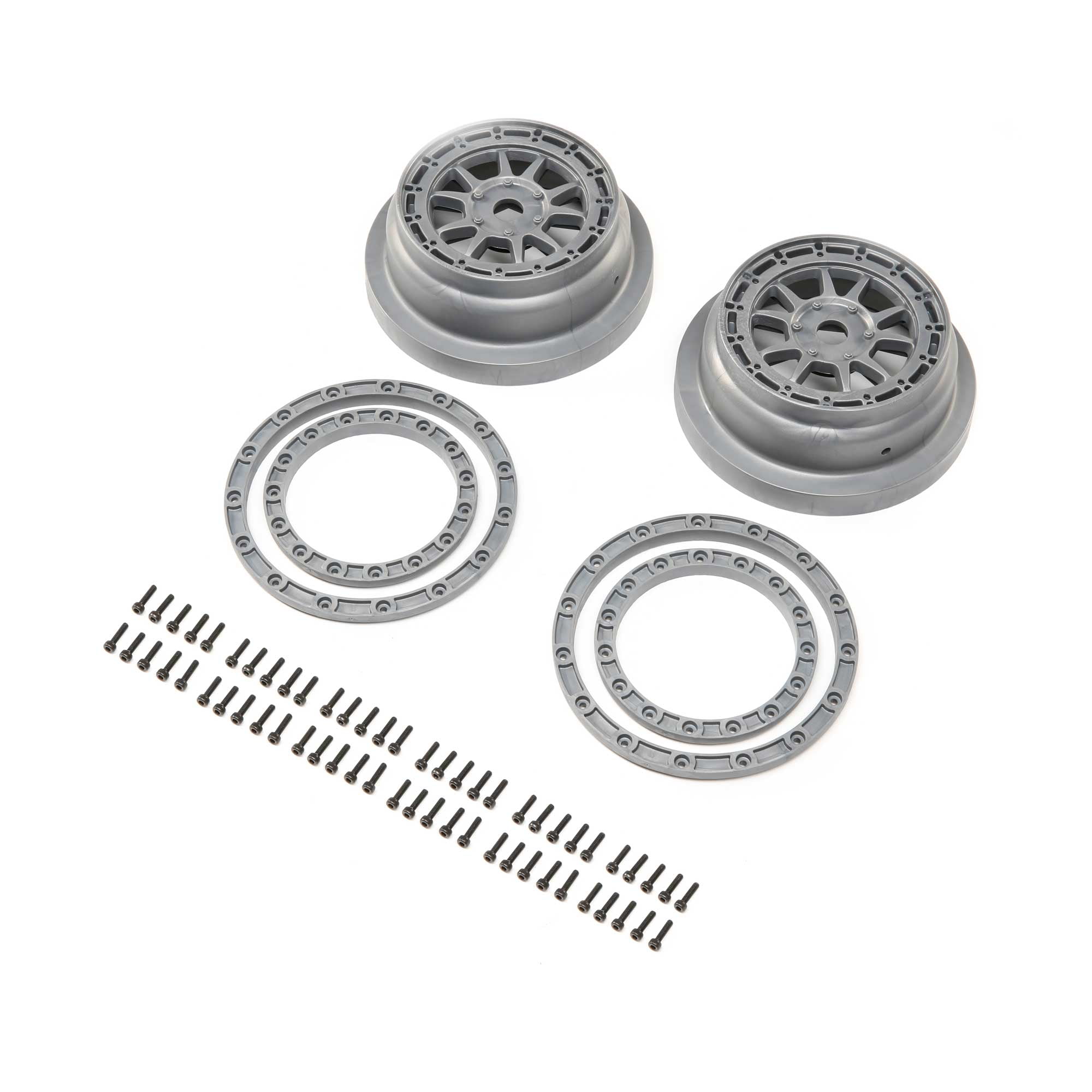 Losi Micro-B Shock Towers, Mounts, Bumper & Top Plate Set [LOS-1770