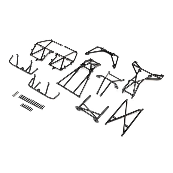 Losi Cage Set Complete Black LMT LOS241038 Elec Car/Truck Replacement Parts