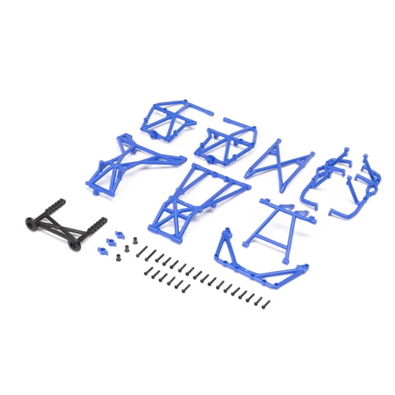 Losi Cage Set Complete Blue Mini LMT LOS211050