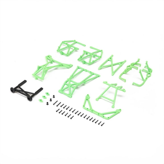Losi Cage Set Complete Green Mini LMT LOS211049