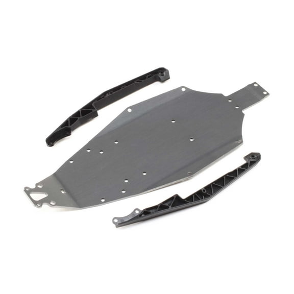 Losi Chassis & Mud Guards Mini-T 2.0 LOS211019 Elec Car/Truck Replacement Parts