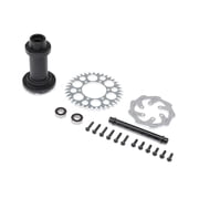 Losi Complete Rear Hub Assembly PM-MX LOS262014 قطع غيار سيارات / شاحنات Elec