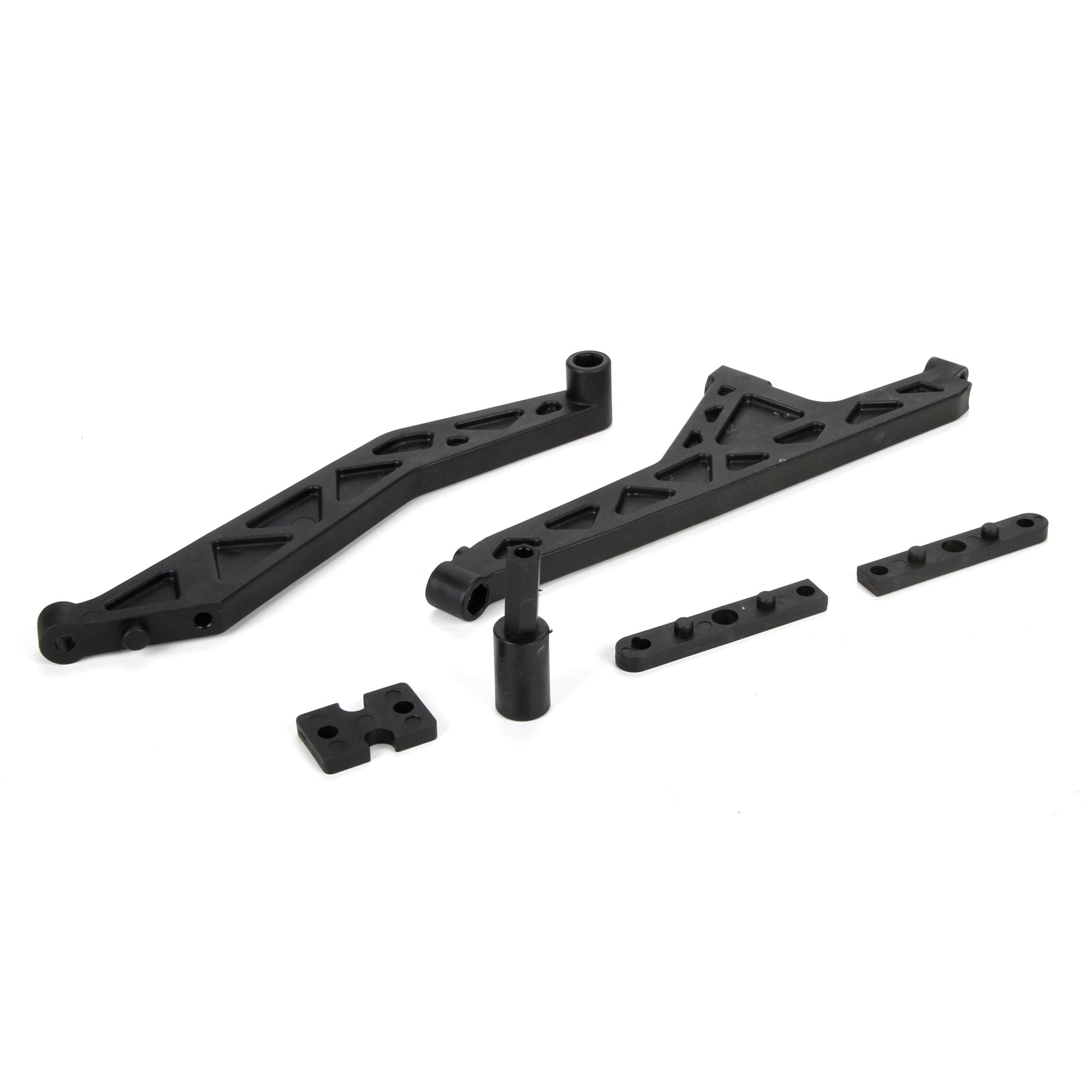 Losi Rear Hinge Pin Brace Set Aluminum 2 5IVE-T MINI WRC - LOSB2078R...