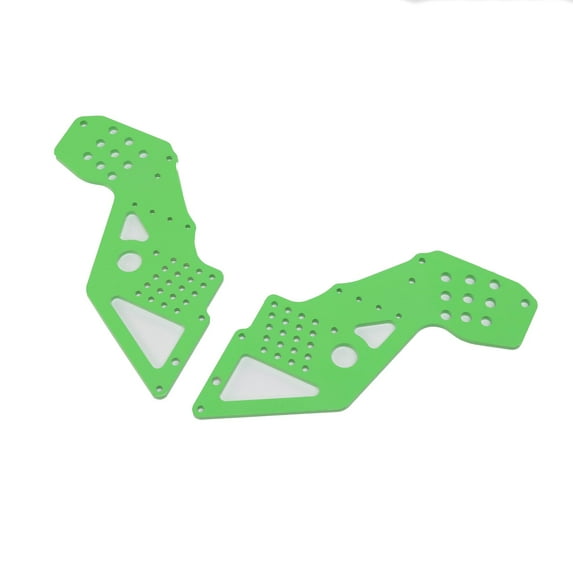 Losi Front Chassis Plate Green 2 LMT Mega KS LOS241059 Elec Car/Truck Replacement Parts