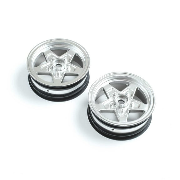 Losi Front Wheel Satin Chrome 2 22S Drag LOS43047 RC Tire