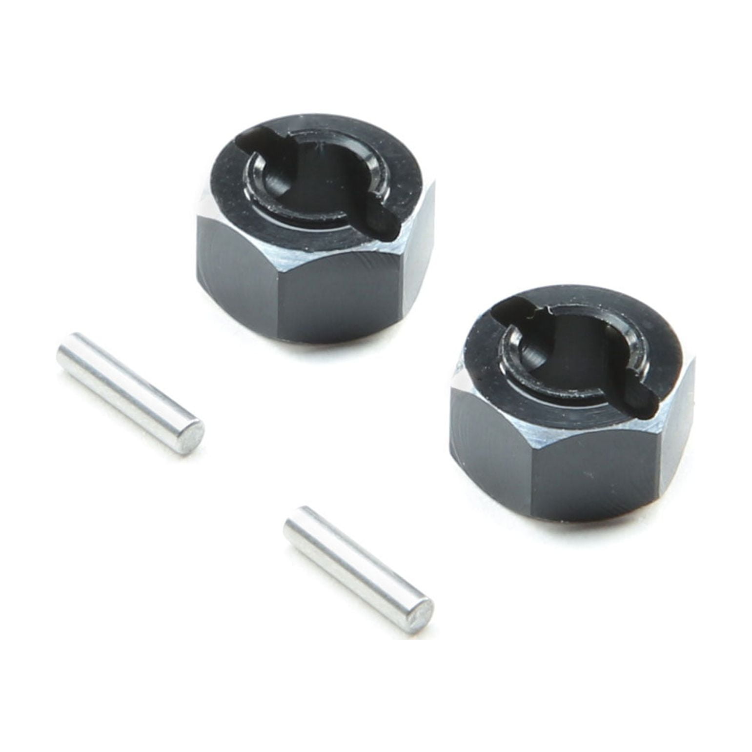 LOSI Aluminium-Hinterradnabensatz – Für Mini-T 2.0 & Mini-B RC-Modelle, Präzise & Robust