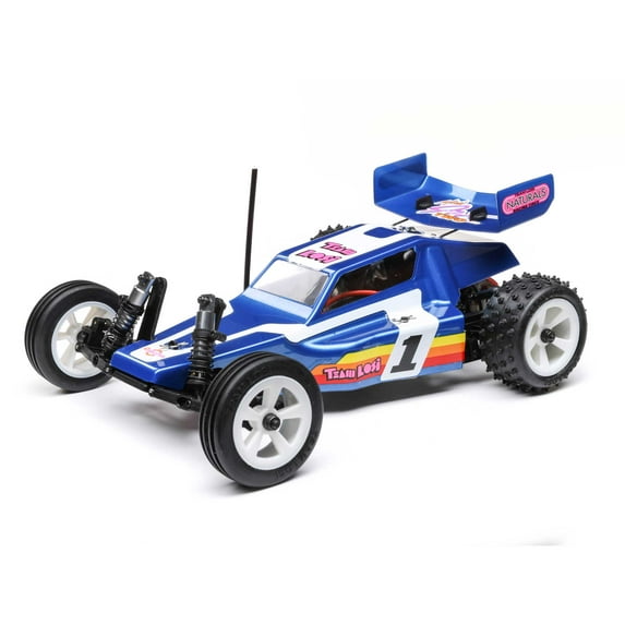 Losi RC Car 1/16 Mini JRX2 Brushed 2 Wheel Drive Buggy RTR Includes Everything Needed To Run Blue LOS01020T2 Trucks Electric RTR Other