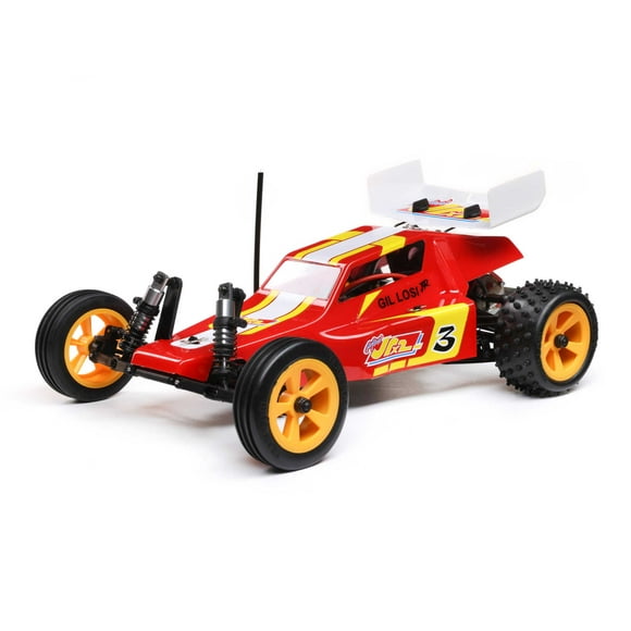 Losi RC Car 1/16 Mini JRX2 Brushed 2 Wheel Drive Buggy RTR Includes Everything Needed To Run Red LOS01020T1 Trucks Electric RTR Other