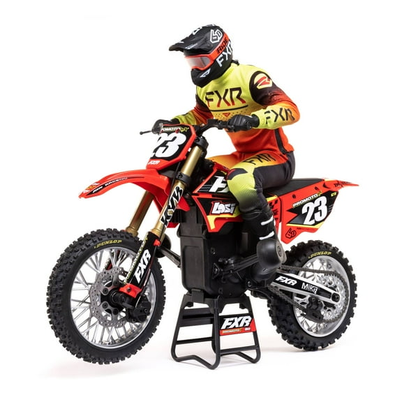 Losi RC Motorcycle Promoto-MX 1/4 Motorcycle Ready-To-Run Battery and Charger Not Included FXR LOS06000T1 Red Other Gas Tank Motorcycle etc.